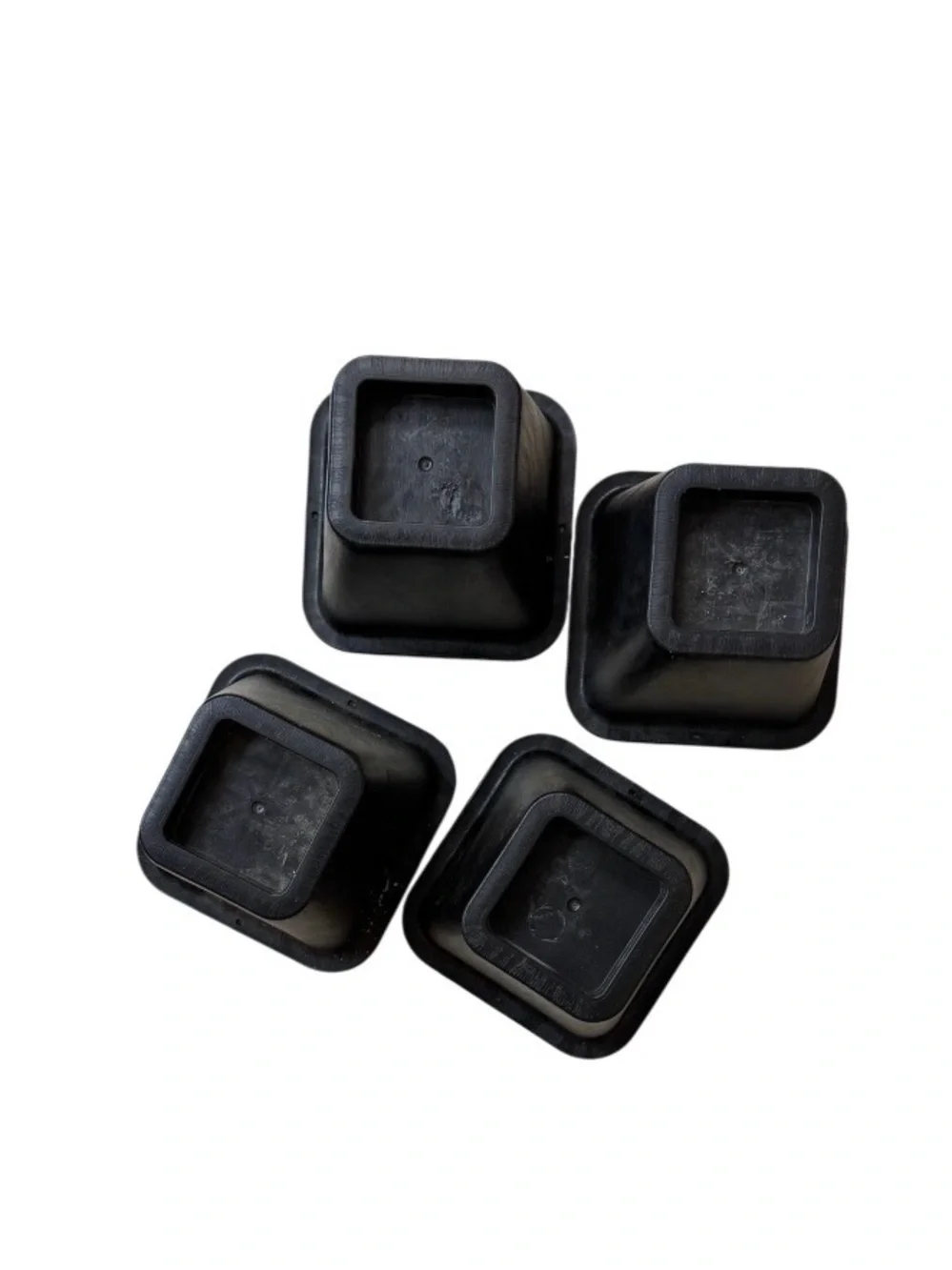 Lot of dorm room bed risers 6 inch furniture risers